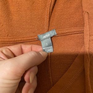 Aerie oversized tie front hoodie